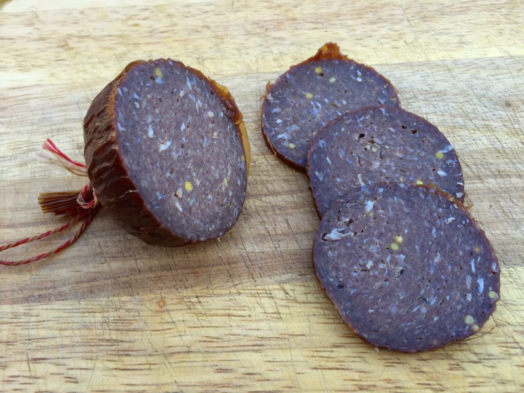 Glanrind Salami - Jetzt auf dem Scheuerhof Bombogen kaufen